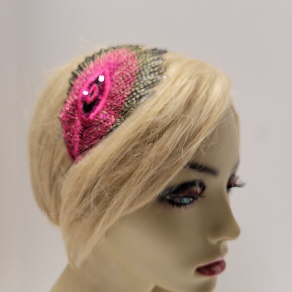 Kids Teens Pink Headband Hair Accessory - Picture 5 of 6